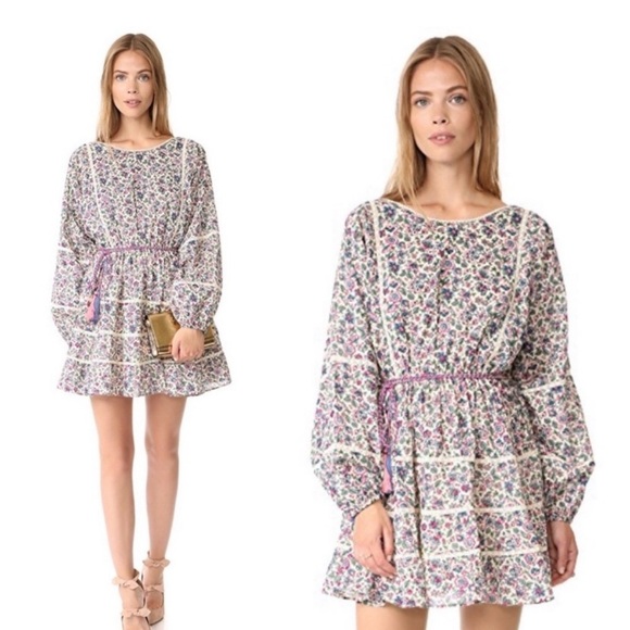 Loveshackfancy Floral Noelle Dress Size Small - Picture 4 of 16